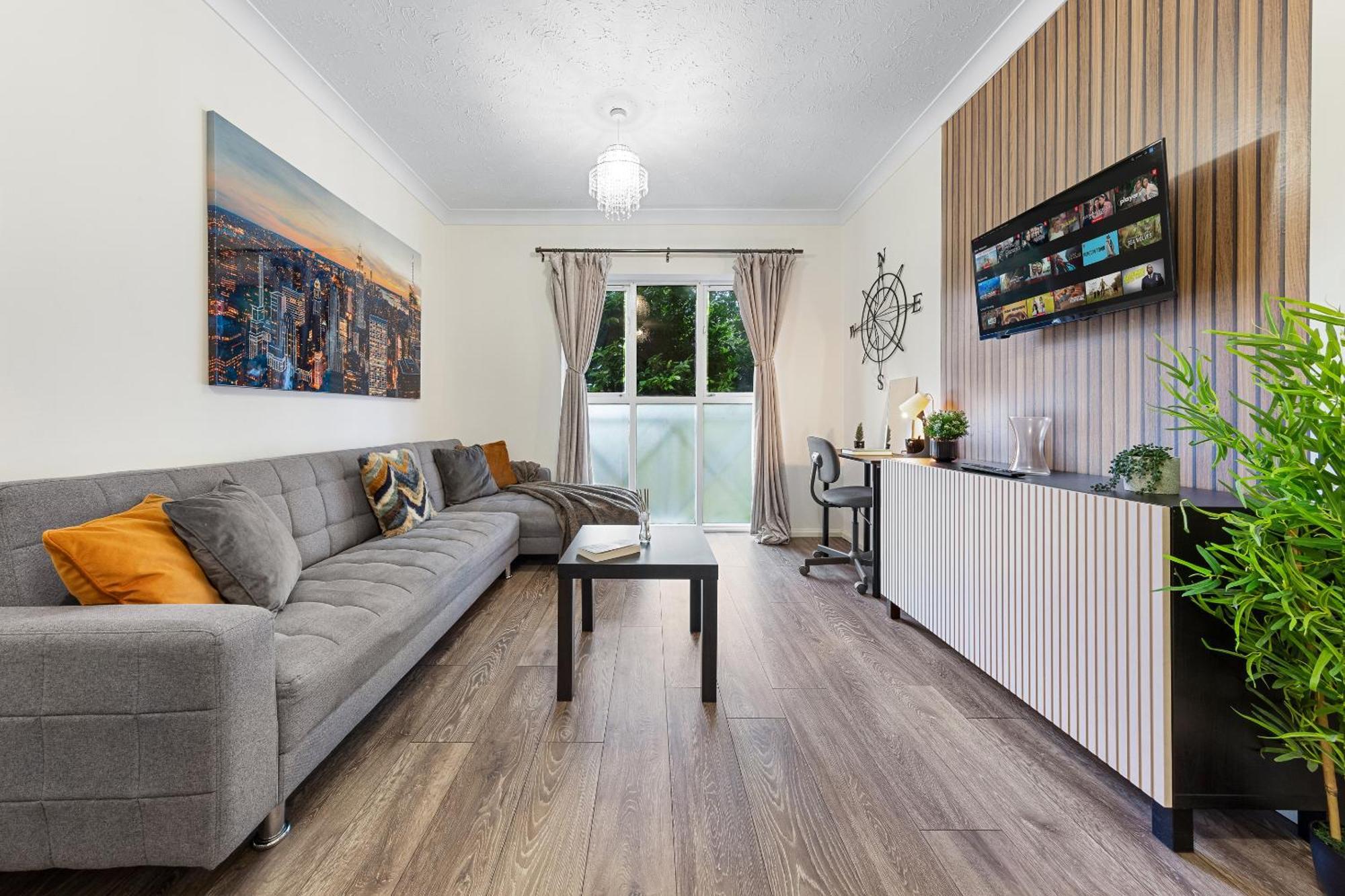 Apartmán Elegant & Cozy Fbs Downtown Flat Londýn Pokoj fotografie