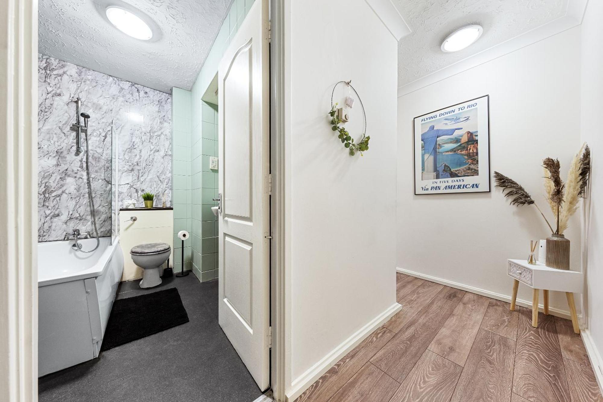Apartmán Elegant & Cozy Fbs Downtown Flat Londýn Pokoj fotografie